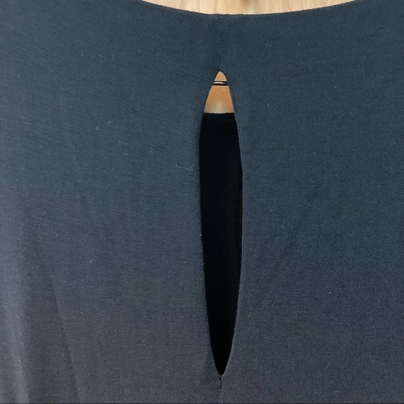 NAU Sz M Repose Slit Super Soft Micromodal Spandex  Blend Dress Tunic - Picture 6 of 7